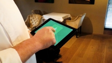 Muziekkeuze via tablet met SONOS