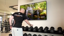 Connectie net tv via Chromecast